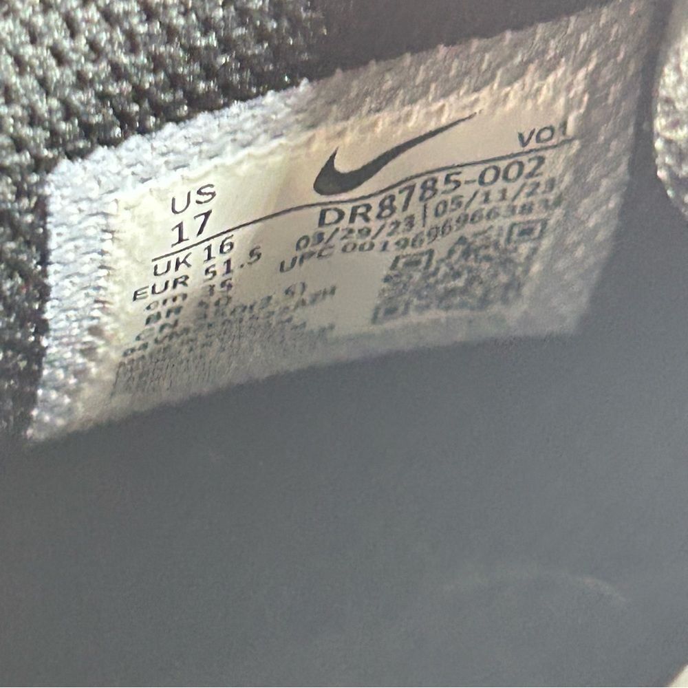 Nike Ja 1 Black Cream Athletic Basketball Sneaker Shoes dr8785-002 Men’s Size 17 - Picture 9 of 10